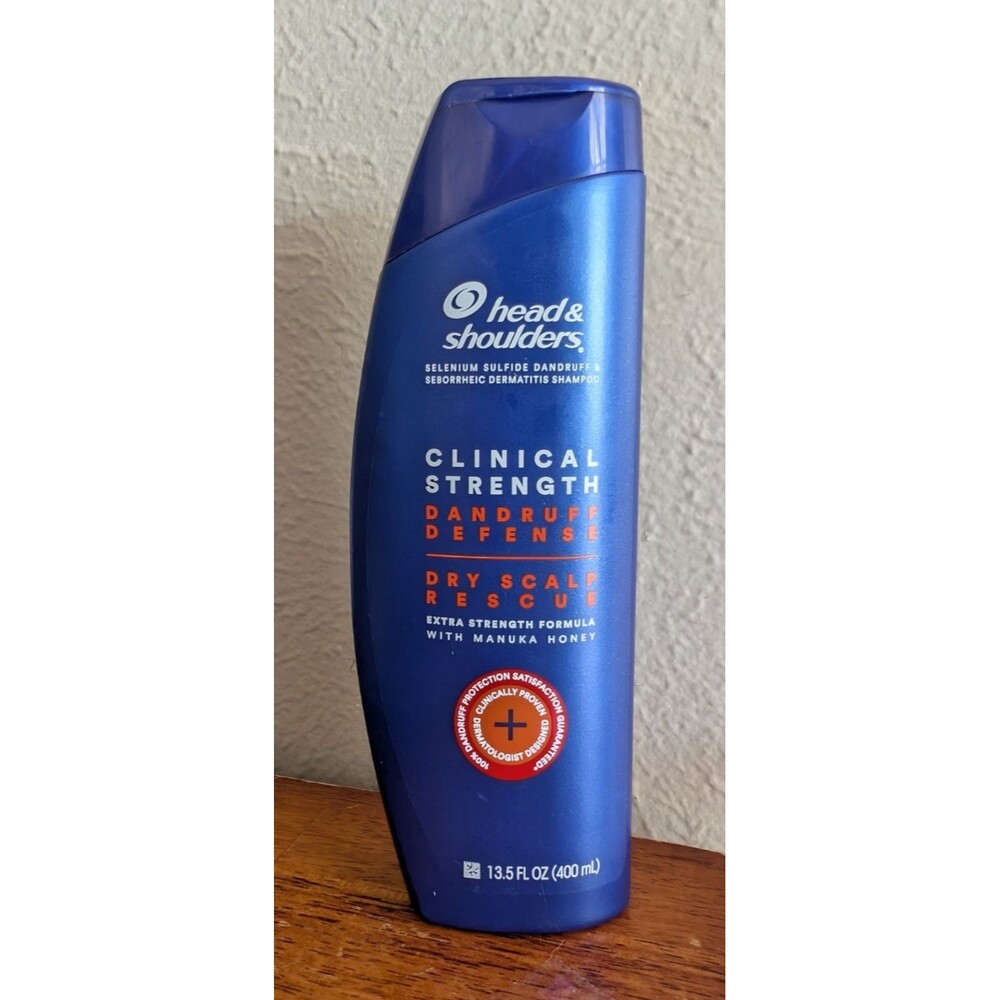 Head & Shoulders Clinical Strength Dandruff Shampoo Dry Scalp Extra Strength